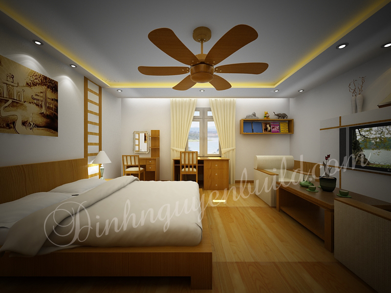Thiết kế phòng ngủ đẹp hợp phong thủy